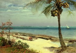 Albert Bierstadt Tropical Coast