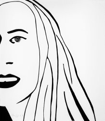 Alex Katz Ariel 3, 2021