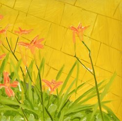 Alex Katz Lillies, 1973