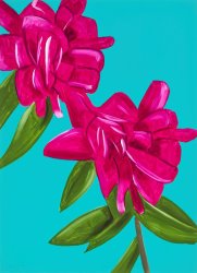 Alex Katz Peonies, From Flowers