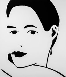 Alex Katz Porcelain Beauty 1, 2021