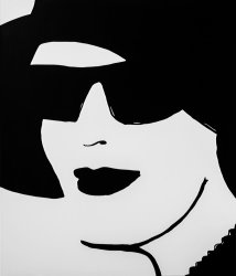 Alex Katz Porcelain Beauty 2, 2021