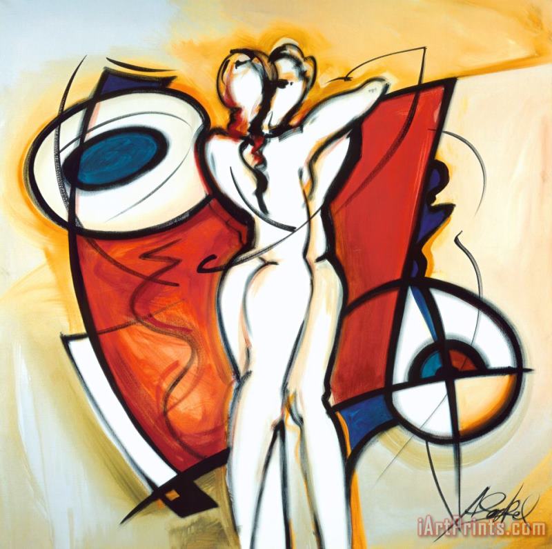 Endless Love painting - alfred gockel Endless Love Art Print