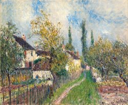 Alfred Sisley A Path at Les Sablons