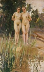 Anders Leonard Zorn Two Friends