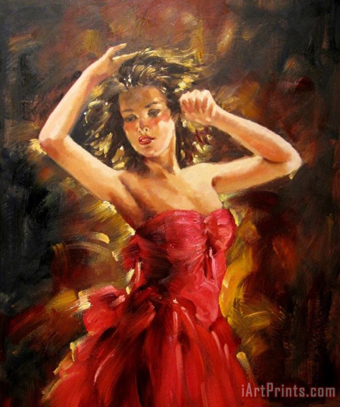 Andrew Atroshenko Beautiful Dancer Art Print