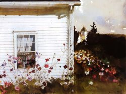 andrew wyeth Around The Corner