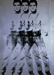 Andy Warhol Elvis 1963 Triple Elvis