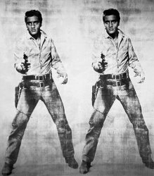 Andy Warhol Elvis C 1963 Double Elvis