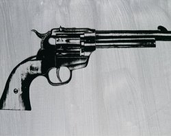 Andy Warhol Gun C 1981