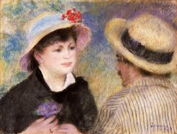 Auguste Renoir Boating Couple