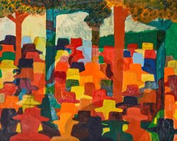 Bob Thompson Meeting Man, 1965