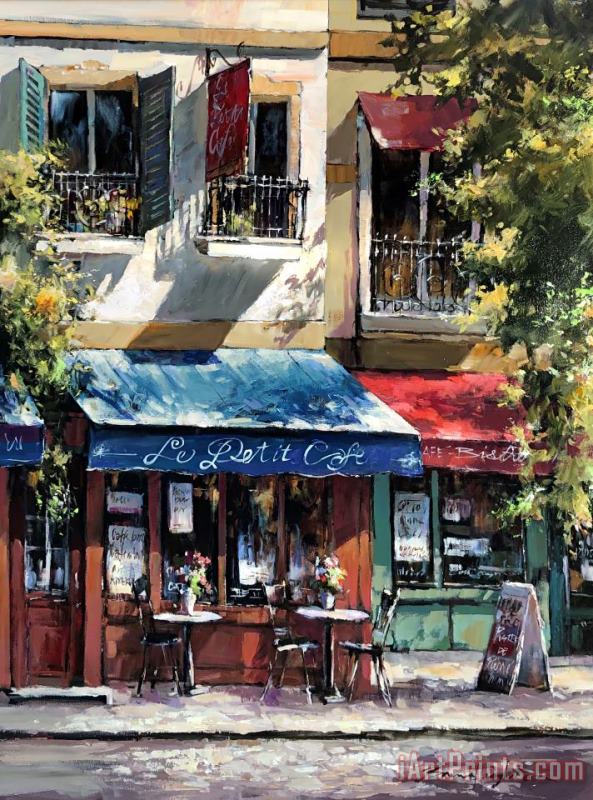 Brent Heighton Le Petit Cafe Art Painting