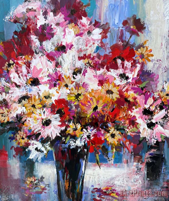 Brent Heighton Spring Bouquet Art Painting