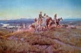 Riders of the Open Range by Charles Marion Russell