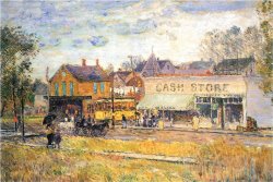 Childe Hassam End of The Tram Oak Park Illinois