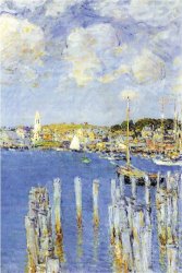 Childe Hassam Port of Gloucester Island