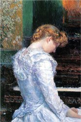 Childe Hassam The Sonata