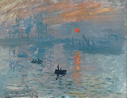 Claude Monet Impression Sunrise