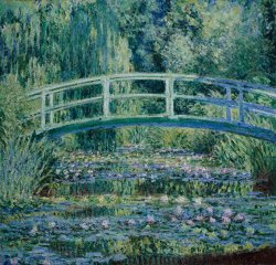 Claude Monet Water Lilies And Japanese Bridge