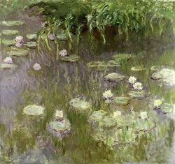 Claude Monet Waterlilies at Midday