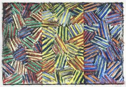 Collection Colored Lines in Three