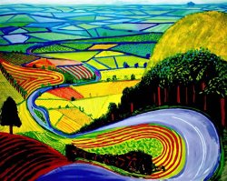 Collection David Hockney Garrowby Hill