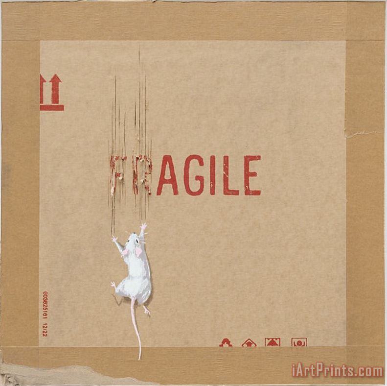Fragile painting - Collection Fragile Art Print