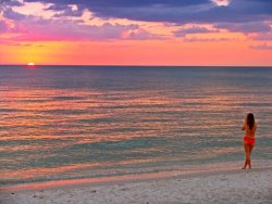 Collection 14 Beach Girl and Sunset