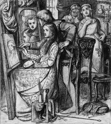 Dante Gabriel Rossetti Love's Mirror Or a Parable of Love