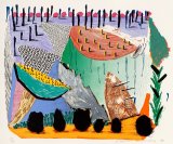 Art Printed on canvas by machine