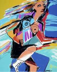 Diana Ong Rollerblades