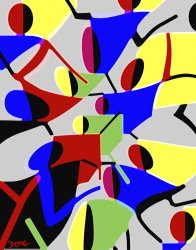 Diana Ong Stick Figures