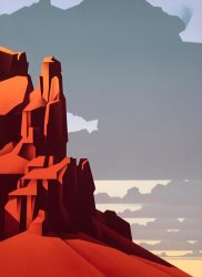 Ed Mell Red Rock Afternoon, 1983