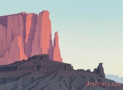 Ed Mell Untitled Landscape