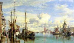 Edward William Cooke Trabaccoli Carrying Wood