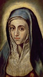 El Greco Domenico Theotocopuli The Virgin Mary