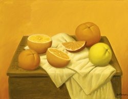 Fernando Botero Oranges, 2004