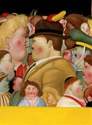 Fernando Botero Personnages De Theatre