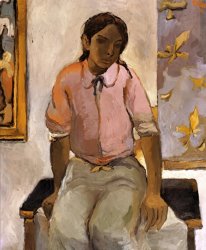fernando botero Portrait of a Young Indian