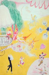 Florine Stettheimer Love Flight of a Pink Candy Heart