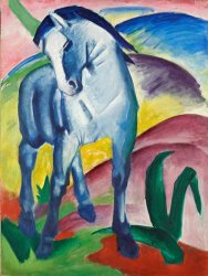 Franz Marc Blue Horse I 1911