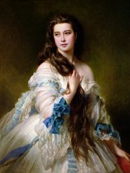 Franz Xaver Winterhalter Portrait of Madame Rimsky Korsakov