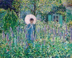Frederick Carl Frieseke Foxgloves