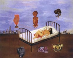 Frida Kahlo Henry Ford Hospital The Flying Bed 1932