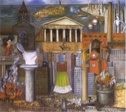 Frida Kahlo My Dress Hangs There 1933