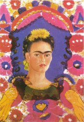 Frida Kahlo Self Portrait The Frame 1938