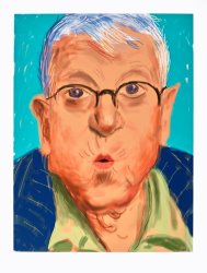 David Hockney Self Portrait, 25 March 2012