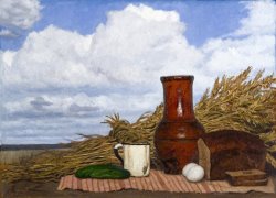 Gely Korzhev Lunch in a Field, 1990