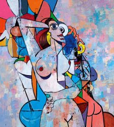 George Condo Nude And Forms